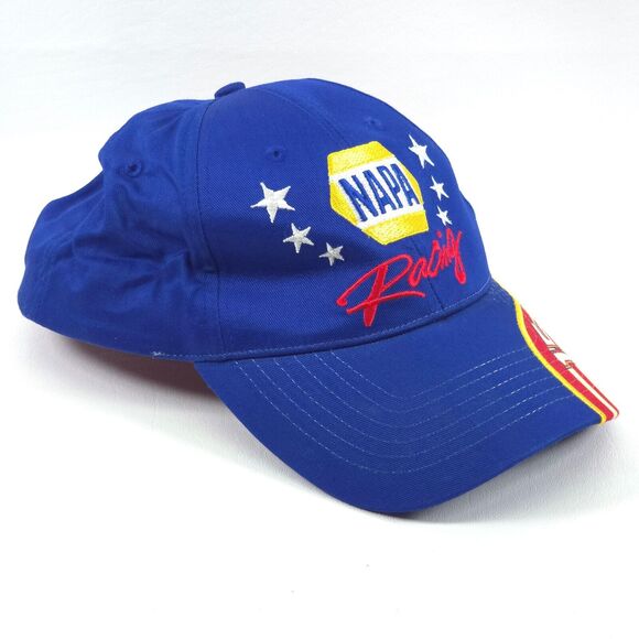 NAPA Racing NASCAR #15 Stripes Red White Blue American Flag‎ Hat Adjustable Cap - Picture 5 of 14